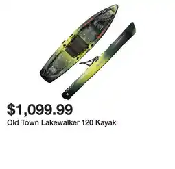 Dick's Sporting Goods Old Town Lakewalker 120 Kayak offer