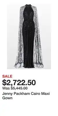 Nordstrom Jenny Packham Cairo Maxi Gown offer