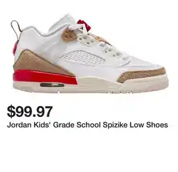 Dick's Sporting Goods Jordan Kids' Grade School Spizike Low Shoes offer