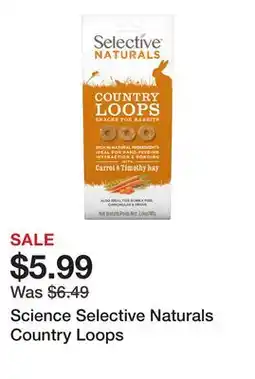 Petsmart Science Selective Naturals Country Loops offer
