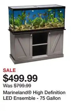 Petsmart Marineland High Definition LED Ensemble - 75 Gallon offer