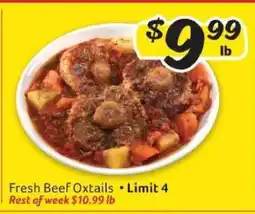 Winn Dixie Fresh Beef Oxtails offer