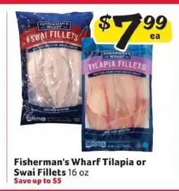 Winn Dixie Fisherman's Wharf Tilapia or Swai Fillets offer