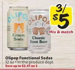 Winn Dixie Olipop Functional Sodas offer