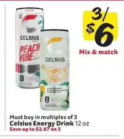 Winn Dixie Celsius Energy Drink offer