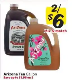 Winn Dixie Arizona Tea Gallon offer
