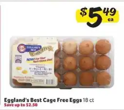 Winn Dixie Eggland's Best Cage Free Eggs offer