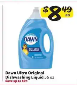 Winn Dixie Dawn Ultra Original Dishwashing Liquid offer