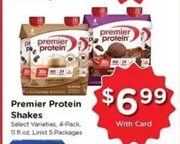 Kroger Premier Protein Shakes offer