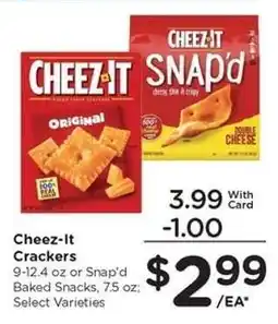 Kroger Cheez • It Crackers offer