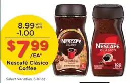 Kroger Nescafé Clasico Coffee offer