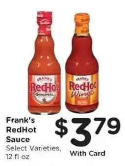 Kroger Frank's RedHot Sauce offer