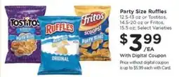 Kroger Party Size Ruffles offer