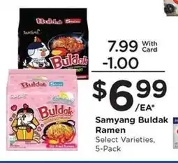 Kroger Samyang Buldak Ramen offer