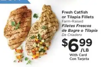 Kroger Fresh Catfish or Tilapia Fillets offer