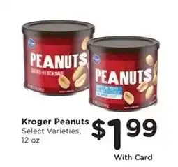 Kroger Kroger Peanuts offer