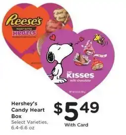 Kroger Hershey's Candy Heart Box offer