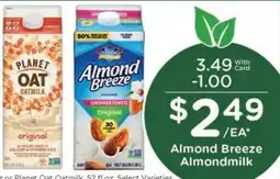 Kroger Almond Breeze Almondmilk offer
