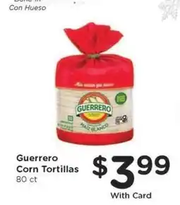 Kroger Guerrero Corn Tortillas offer