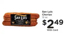 Kroger San Luis Chorizo offer