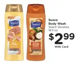 Kroger Suave Body Wash offer