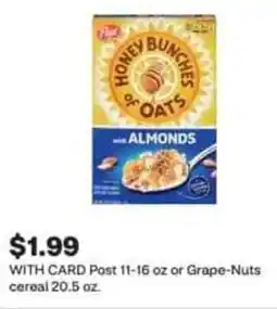 CVS Honey Bunches of Oats Almonds offer