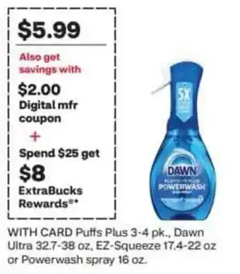 CVS Dawn Ultra offer