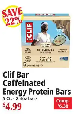 Ocean State Job Lot Clif Bar Caffeinated Energy Protein Bars offer