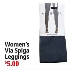 Ocean State Job Lot Women's Via Spiga Leggings offer