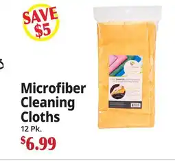 Ocean State Job Lot Microfiber Cleaning Cloths offer