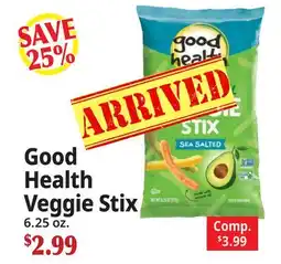 Ocean State Job Lot Good Health Veggie Stix offer