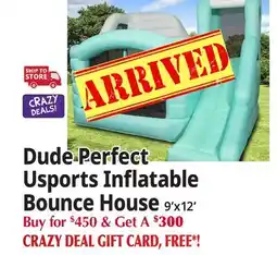 Ocean State Job Lot Dude Perfect Usports Inflatable Bounce House offer