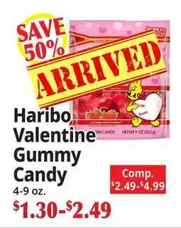 Ocean State Job Lot Haribo Valentine Gummy Candy offer