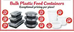 Ocean State Job Lot Plastic Food Containers offer