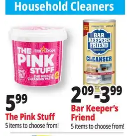 Ocean State Job Lot Household Cleaners offer