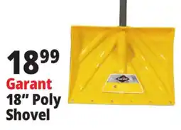 Ocean State Job Lot Garant 18 All Purpose Poly Snow Shovel with Steel Wear Strip offer