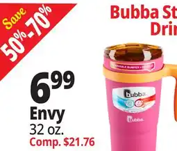 Ocean State Job Lot Envy Bubba Stainless Steel Drinkware offer