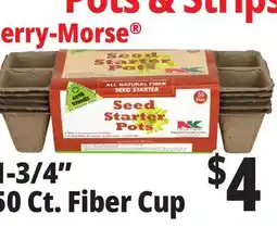 Ocean State Job Lot All Natural Fiber Seed Starter Pots 50-pots offer