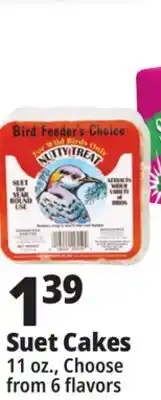 Ocean State Job Lot Suet Cakes offer