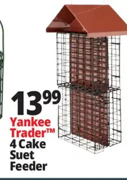 Ocean State Job Lot Yankee Trader 4 Cake Suet Feeder offer