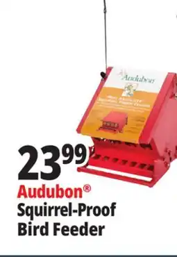 Ocean State Job Lot Audubon Squirrel-Proof Bird Feeder offer