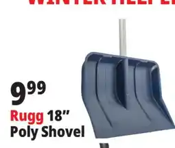 Ocean State Job Lot RUGG 18 Poly Snow Shovel offer