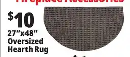 Ocean State Job Lot Oversized Hearth Rug 27 x 48 offer