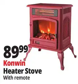 Ocean State Job Lot Freestanding Mini Stove Heater 1500W White offer