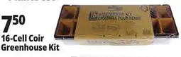 Ocean State Job Lot 16-Cell Coir Greenhouse Kit offer