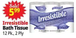 Ocean State Job Lot Irresistible Bath Tissue offer