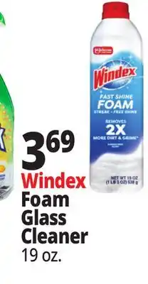 Ocean State Job Lot Windex Foam Glass Cleaner offer