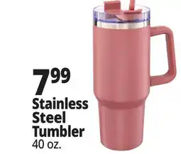 Ocean State Job Lot Double Walled Stainless Steel Tumbler 40 oz offer