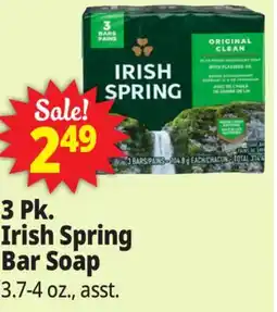 Ocean State Job Lot Irish Spring Original Clean Deodorant Bar Soap 3 Count offer