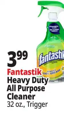 Ocean State Job Lot Fantastik Lemon Scent Disinfectant Multipurpose Spray Cleaner 32 oz offer
